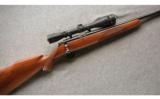 Kimber Model 82 Sporter in .22 WMR, Very Nice Condition with Leupold 4-12X40 AO VX-II Scope. - 1 of 7