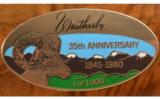 Weatherby Mark V 35th Anniversary Model. .257 Wby Mag Number 97 of 1000 - 8 of 9