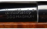 Winchester Model 70 Custom In .300 Wby Mag. With Leupold Scope. - 7 of 9
