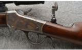 Winchester Model 1885 Made in 1891, Sleeved to .17 HMR, With Scope - 4 of 9