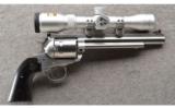 Ruger New Model Blackhawk Bisley Hunter in .44 Mag With Scope and Case - 1 of 2