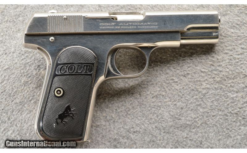 Colt Model 1903 ACP Auto Type II W/ Antler Proxibid, 42% OFF