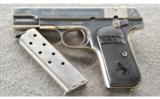 Colt 1903 Type III Nickel Finish in .32 Rimless, Excellent Condition. Made in 1925 - 3 of 3