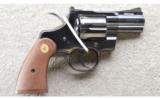 Colt Python, Blue 2 1/2 inch in Excellent Condition - 1 of 2