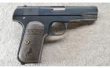 Colt ~ 1903 Pocket Pistol ~ .32 Rimless (.32 ACP). - 1 of 3