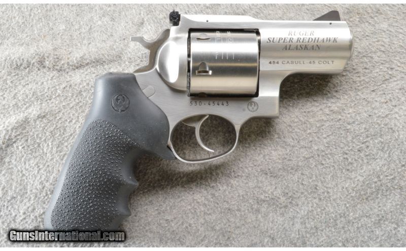 Ruger Super Redhawk Alaskan In 454 Casull45 Long Colt Excellent Condition 