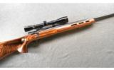 Savage Model 25 in .204 Ruger, Fluted Barrel and Thumbhole Stock With Leupold Scope. - 1 of 9