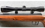 Savage Model 25 in .204 Ruger, Fluted Barrel and Thumbhole Stock With Leupold Scope. - 4 of 9