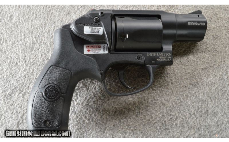 Smith Wesson Bodyguard Revolver Crimson Trace Laser 38 Special P