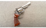 Smith & Wesson ~ 19-4 4 inch Nickel ~ .357 Magnum - 1 of 4