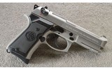 Beretta ~ 92FS ~ M9A1 ~ Compact ~ Inox ~ 9 MM ~ Unfired - 1 of 4