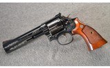 Smith & Wesson ~ 586-3 ~ .357 Magnum ~ Factory Laser Engraved - 2 of 6
