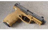 HK ~ VP9 ~ Tactical ~ FDE ~ .9 MM ~ Push Button Mag Release
