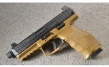 HK ~ VP9 ~ Tactical ~ FDE ~ .9 MM ~ Paddle Mag Release - 2 of 5