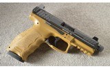 HK ~ VP9 ~ Tactical ~ FDE ~ .9 MM ~ Paddle Mag Release - 1 of 5