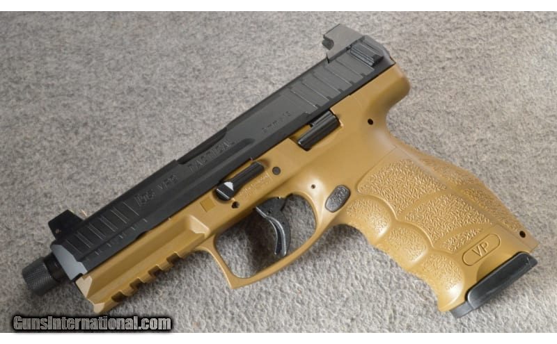 HK ~ VP9 ~ Tactical ~ FDE ~ .9 MM ~ Push Button Mag Release for sale