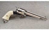 Uberti ~ 1875 Outlaw ~ Nickel ~ .45 Long Colt - 1 of 7