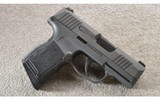 SIG Sauer
P365
Micro compact
.9 MM