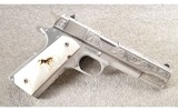 Colt ~ 1911 ~ Government Model ~ Regal ~ Engraved By Altamont ~ .38 Super - 1 of 7