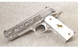 Colt ~ 1911 ~ Government Model ~ Regal ~ Engraved By Altamont ~ .38 Super - 2 of 7