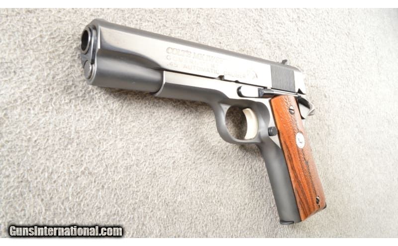 Type mkⅣ/series70GOVERNMENT MODEL45 Colt's MK IV Series 70, Government Model 45 Automatic
