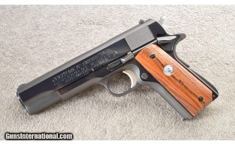 Type mkⅣ/series70GOVERNMENT MODEL45 Mint Colt Government Model Mk IV Series 70