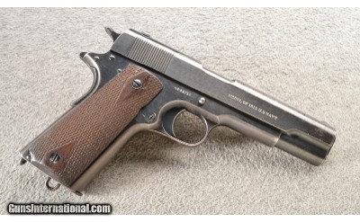 Pre-WWI ~ Colt ~ Model 1911 ~ U.S. Navy ~ .45 ACP ~ 1913 Production