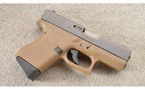 Glock ~ 43 ~ FDE ~ 9 MM - 1 of 4