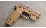 SIG Sauer ~ P320 ~ M18 ~ Optics ready ~ .9 MM - 1 of 5