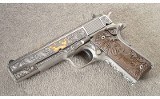Colt ~ 1911 ~ Government ~ Series 70 ~ Engraved Master White Tail Edition ~ 38 Super - 2 of 5