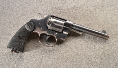 Colt ~ New Service ~ 45 Colt ~ Canadian / British Proof ~ 1915 Production.