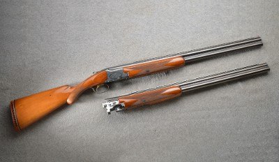 Browning ~ Superposed ~ Cased Two Barrel Set ~ 12 Gauge ~ 1955 Production