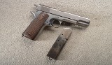 Colt ~ U.S. Property ~ 1911 ~ .45 Auto ~ 1913 Production ~ Provenance Paper