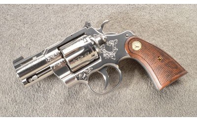 Colt ~ Python ~ John Adams Jr Harrison Engraved ~ 357 Magnum - Image 2 of 7