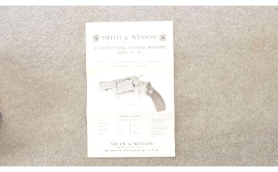Smith & Wesson ~ Model 60 ~ Stainless ~ .38 S&W Special - Image 10 of 10