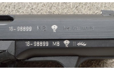 Heckler & Koch ~ P7 M8 ~ Squeeze-Cocking Pistol ~ 9 MM Parabellum "9x19" - Image 4 of 10