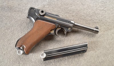 Mauser ~ S/42 Code ~ P-08 ~ .9 MM / 22 Long Rifle - Image 1 of 14