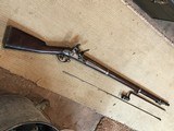 Fine French Model 1822 Mutzig Arsenal Musket in Original Flint W/ marked bayonet - 1 of 15