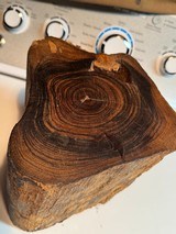 Antique Brazilian Rosewood stump licensed dug stump Rosewood knife slabs Rosewood pistol grips - Image 9 of 9