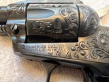 Stunning Engraved Ruger Single Six - 6 of 7