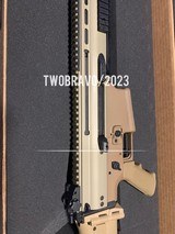FNH Scar17s FDE .308 cal. Complete with everything from factory/ New in the box unfired - 8 of 13