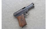 Mauser ~ Pistol ~ 7.65mm Cal. - 1 of 2