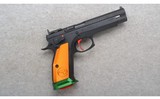 CZ ~ 75 TS Czechmate Parrot ~ 9mm ~ Like New In Box - 1 of 2