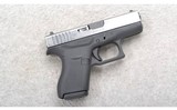 Glock ~ 42 ~ .380 ACP - 1 of 2