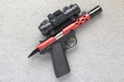 RugerMark IV 22/45 Lite Red.22 LR