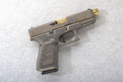 Glock ~ 19 Gen 5 Trump 45th Edition ~ 9MM Luger - Image 1 of 3
