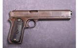 COLT ~ 1902 SPORTING PISTOL ~ 38 RIMLESS SMOKELESS - 1 of 2