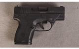 Beretta ~ BU9 NANO ~ 9mm Luger - 1 of 2