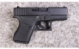 Glock 43 ~ Gen4 ~ 9mm Luger