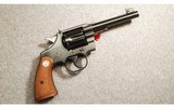 Colt ~ Officer's Model ~ .38 Caliber